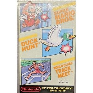 Super Mario Bros. / Duck Hunt / World Class Track Meet (Nintendo...